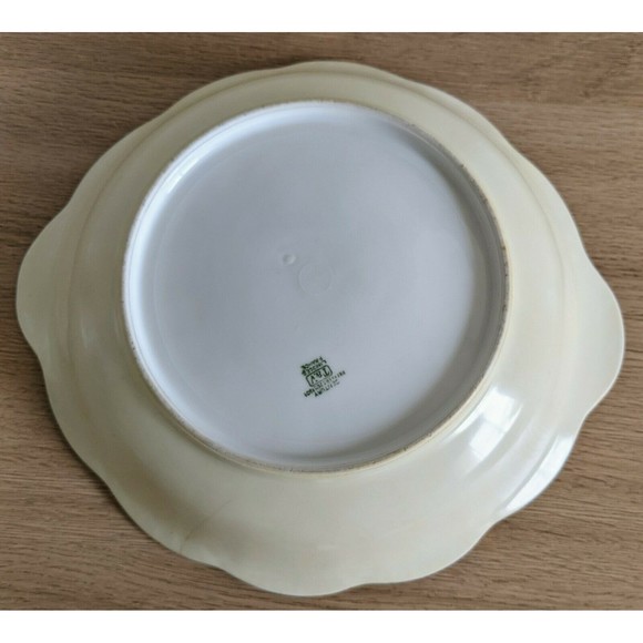 Vintage T & V Limoges 1904 France Shallow Scalloped Bowl Rare piece - Picture 2 of 5